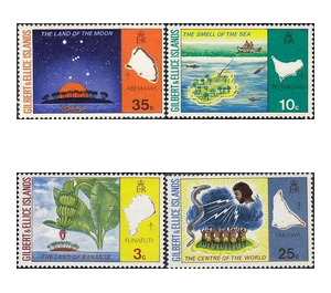 Legends about the names of the islands - Micronesia / Gilbert and Ellice Islands 1973 Set