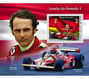 Legends of Formula 1 - Central Africa / Sao Tome and Principe 2021