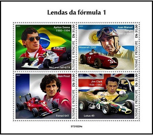 Legends of Formula 1 - Central Africa / Sao Tome and Principe 2021