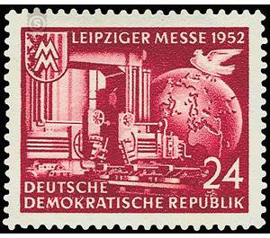 Leipzig Autumn Fair  - Germany / German Democratic Republic 1952 - 24 Pfennig