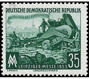 Leipzig Autumn Fair  - Germany / German Democratic Republic 1953 - 35 Pfennig