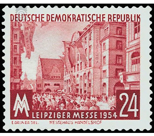 Leipzig Autumn Fair  - Germany / German Democratic Republic 1954 - 24 Pfennig