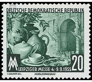 Leipzig Autumn Fair  - Germany / German Democratic Republic 1955 - 20 Pfennig