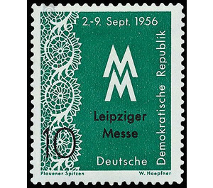 Leipzig Autumn Fair  - Germany / German Democratic Republic 1956 - 10 Pfennig