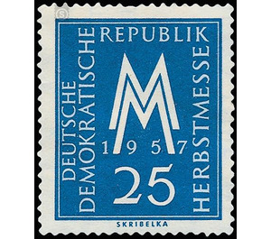 Leipzig Autumn Fair  - Germany / German Democratic Republic 1957 - 25 Pfennig