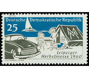 Leipzig Autumn Fair  - Germany / German Democratic Republic 1960 - 25 Pfennig
