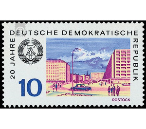 Leipzig Autumn Fair - Germany / German Democratic Republic 1969 - 10 Pfennig