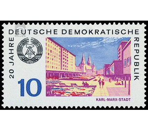 Leipzig Autumn Fair - Germany / German Democratic Republic 1969 - 10 Pfennig