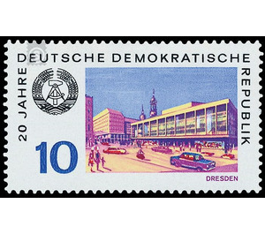 Leipzig Autumn Fair - Germany / German Democratic Republic 1969 - 10 Pfennig