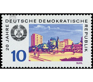 Leipzig Autumn Fair - Germany / German Democratic Republic 1969 - 10 Pfennig