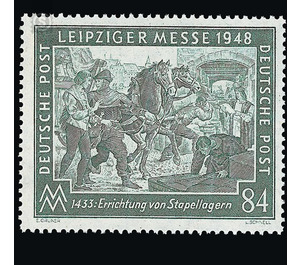 Leipzig Spring Fair 1948  - Germany / Western occupation zones / American zone 1948 - 84 Pfennig