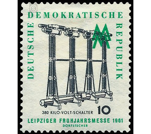 Leipzig Spring Fair  - Germany / German Democratic Republic 1961 - 10 Pfennig