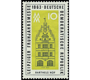 Leipzig Spring Fair  - Germany / German Democratic Republic 1963 - 10 Pfennig