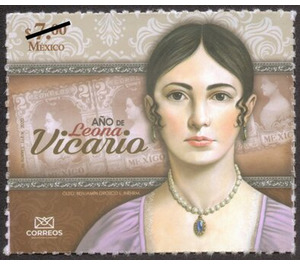 Leona Vicario(1789-1842), Independence Activist - Central America / Mexico 2020
