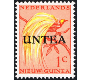 Lesser Bird-of-paradise (Paradisaea minor) - UNTEA - Melanesia / Netherlands New Guinea 1962 - 1