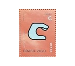 Letter C in Brazilian Sign Language - Brazil 2020 - 2.05