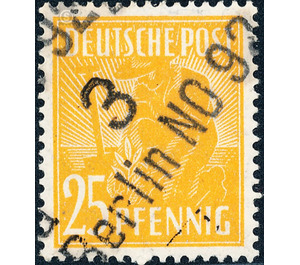 Liberation - Germany / Sovj. occupation zones / General issues 1948 - 25 Pfennig