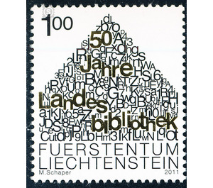 Library  - Liechtenstein 2011 - 100 Rappen