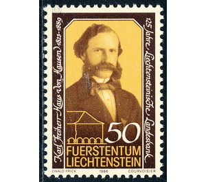 Liechtensteinische Landesbank  - Liechtenstein 1986 - 50 Rappen