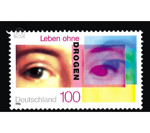 Life without drugs  - Germany / Federal Republic of Germany 1996 - 100 Pfennig