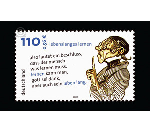 Lifelong learning  - Germany / Federal Republic of Germany 2001 - 110 Pfennig