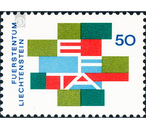 Lifting customs barriers  - Liechtenstein 1967 - 50 Rappen