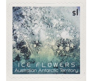 Light-blue Ice Flower - Australian Antarctic Territory 2016 - 1