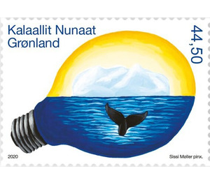 Lightbulb and Whale - Greenland 2020 - 44