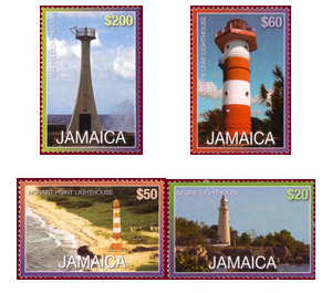 Lighthouses - Caribbean / Jamaica 2011 Set