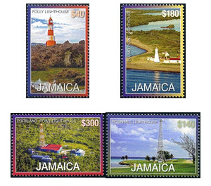 Lighthouses - Caribbean / Jamaica 2016 Set