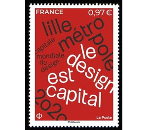 Lille, World Capital of Design 2020 - France 2020 - 0.97