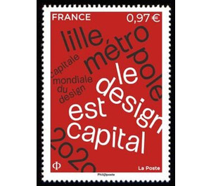 Lille, World Capital of Design 2020 - France 2020 - 0.97