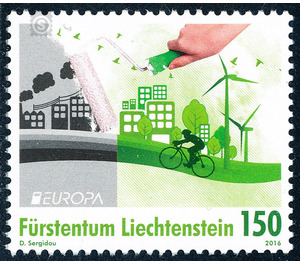 Living environmentally aware  - Liechtenstein 2016 - 150 Rappen