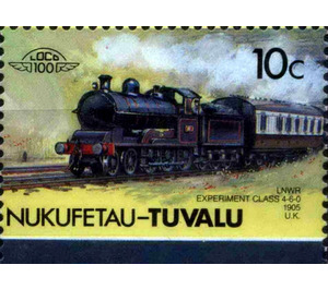 LNWR Experiment Class 4-6-0 1905 UK - Polynesia / Tuvalu, Nukufetau 1987