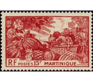 Local Fruit - Caribbean / Martinique 1947 - 15