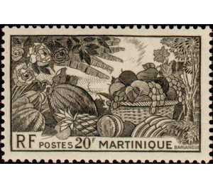 Local Fruit - Caribbean / Martinique 1947 - 20