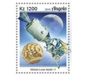 Luna Apollo 11 Module - Central Africa / Angola 2019