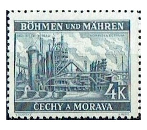 Mährisch Ostrau / Moravské Ostrava - Germany / Old German States / Bohemia and Moravia 1942 - 4