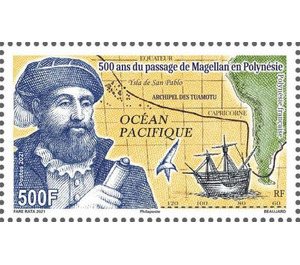 Magellan's Voyage Through Polynesia, 500th Anniversary - Polynesia / French Polynesia 2021 - 500