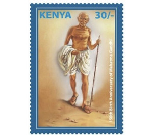 Mahatma Gandhi, 150th Anniversary of Birth - East Africa / Kenya 2020 - 30