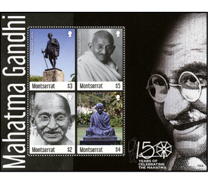 Mahatma Gandhi - Caribbean / Montserrat 2019