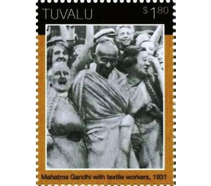 Mahatma Gandhi - Polynesia / Tuvalu 2020