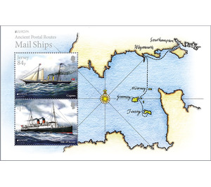 Mail Ships (Europa CEPT Issue) - Jersey 2020