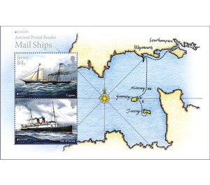 Mail Ships (Europa CEPT Issue) - Jersey 2020