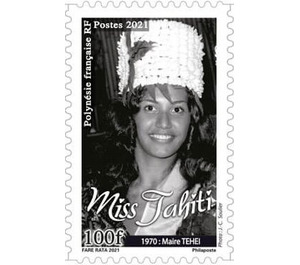 Maire Tehei, Miss Tahiti 1970 - Polynesia / French Polynesia 2021 - 100