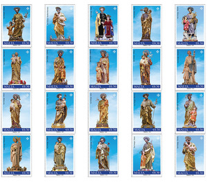 Maltese Festa 2020: Statues of St Joseph - Malta 2020 Set