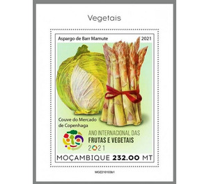 Mammoth Barr Asparagus/Copenhagen market cabbage - East Africa / Mozambique 2021