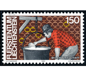 Man and work  - Liechtenstein 1982 - 150 Rappen