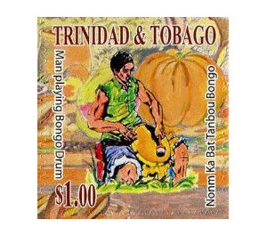 Man Playing Bongo Drums - Caribbean / Trinidad and Tobago 2018 - 1