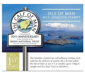 Manx National Trust, 70th Anniversary : Calf of Man - Great Britain / British Territories / Isle of Man